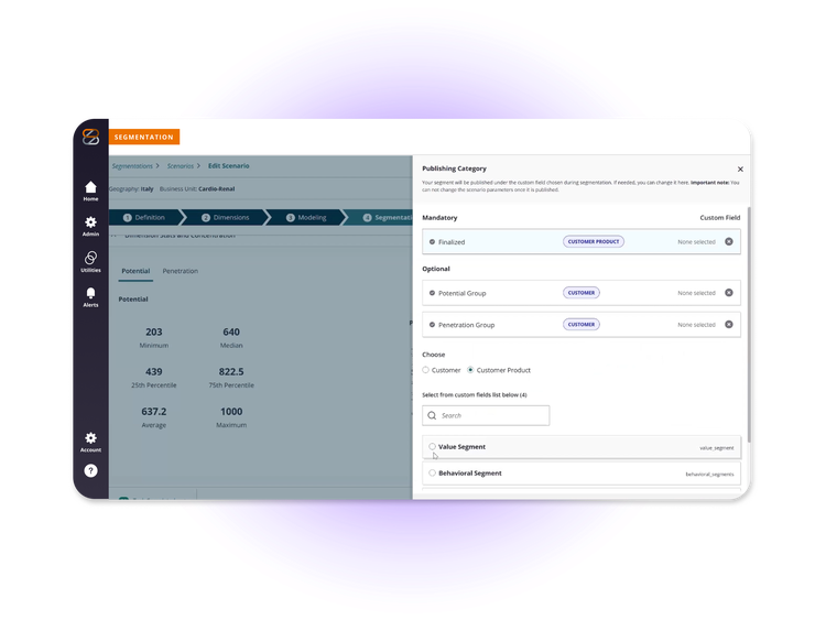 Self-serve control for Sales Ops
